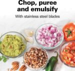 Hamilton Seashore Electrical Vegetable Chopper & Mini Meals Processor, 3-Cup... - Image 5