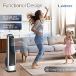 Lasko Excessive Velocity Oscillating Tower Fan for Bed room, Storage, Basemen... - Image 6
