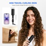 Crimper Hair Device, Mini Hair Crimper for Ladies Heating up 390°F, Waver... - Image 3