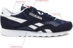 Reebok Traditional Nylon Mens Sneakers Tennis Sneakers - Image 3