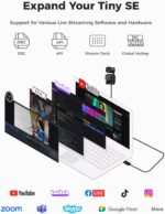 OBSBOT Tiny SE 1080P 100FPS Webcam for PC, AI Monitoring PTZ Streaming C... - Image 5