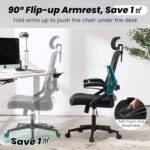 Fizzin Ergonomic Workplace Chair, 400 LBS Pc Chairs with Adjustable... - Image 10