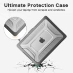 MOSISO Appropriate with MacBook Air 15 inch Case 2025 2024 2023 M4 A324... - Image 4
