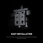 MSI MAG MT201 - Premium Heavy Obligation Single Monitor Stand Arm, Helps ... - Image 9