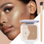 ELLESY Highlighter Contour Powder Make-up Package，Face Shimmer Highlighter ... - Image 3