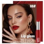 Crimson Honey Tinted Lip Stain Lip Balm Lip Gloss Lipstick, Sheer Hydratin... - Image 3