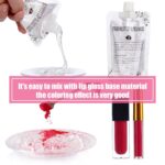 Lip Gloss Pigment Powder Pure Lip Dye 5 Colours x 10G and White Meta... - Image 4