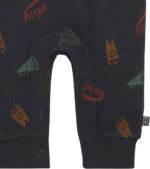 Fashionable Moments by Gerber Child Henley Waffle-Knit Romper - Image 5