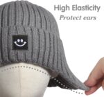 MaxNova 2 Pack Child Beanie Toddler Winter Hat with Earflap for Women B... - Image 3