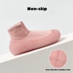 2 Pairs Child Sock Sneakers Toddler Boys Women Non Slip Sneakers Slippers Todd... - Image 3