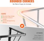 VEVOR Livestock Feeder, 18.5 Gallons Massive Capability, Heavy-Responsibility Metal ... - Image 5