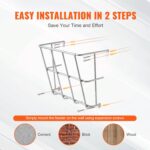 VEVOR Livestock Feeder, 18.5 Gallons Massive Capability, Heavy-Responsibility Metal ... - Image 6