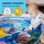 Premium Tummy Time Water Mat, Additional Giant Multi-Stage Exercise Middle ... - Image 4