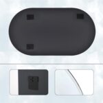 24x36 Oval Mirror, Frameless Artwork Deco Wall Mirror, Toilet Mirror - Image 5