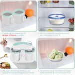 Pukomc Ice Cream Maker Machine for House Use, with Two Ice Cream Bowls,... - Image 4