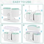 Pukomc Ice Cream Maker Machine for House Use, with Two Ice Cream Bowls,... - Image 6