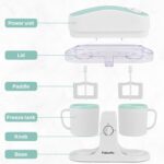 Pukomc Ice Cream Maker Machine for House Use, with Two Ice Cream Bowls,... - Image 7