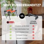 Rubberbanditz Parallette, Parallel Bars & Dip Station | At Residence Fitness center Wo... - Image 8