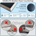 Washer Dryer Countertop Solely,Edge Rails-27.5" Depth*27.5" Width Laundr... - Image 4