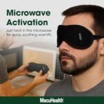 Macuhealth MacuMask - Moist Warmth Eye Compress for Dry Eyes, Blephariti... - Image 6