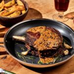 HexClad Hybrid Nonstick 12-Inch Frying Pan with Tempered Glass Lid, St... - Image 3