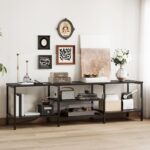 HOOBRO TV Stand with Energy Retailers to 75 Inches, TV Console Desk with... - Image 5