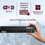 Lenovo ThinkCentre Tiny M70q Gen 5 Intel 10-Core i5-14400T (Beat i7-13... - Image 4