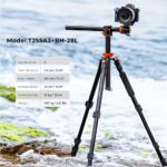 Ok&F Idea 73 inch /186cm Digital camera Tripod,Transverse Heart Column Alum... - Image 3