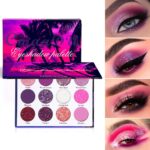 Purple Pink Glitter Eyeshadow Palette - 12 Shade Shimmer Excessive Pigmente... - Image 3