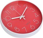 Wall Clock 12 Inch Silent Non-Ticking Battery Operated Fashionable Wall Clo... - Image 6