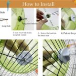 Birds Operating Wheel Train Toys, Parrot Hamster Train Wheel Toy, ... - Image 4