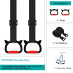 New FREHOMEE Skilled Gymnastic Rings,Each for Adults and Children,Sup... - Image 5
