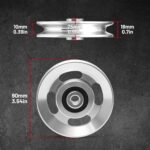 RitFit Aluminum Pulley Wheel for Gymnasium Gear, 2PCS/ 6PCS Set Energy R... - Image 3
