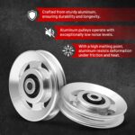 RitFit Aluminum Pulley Wheel for Gymnasium Gear, 2PCS/ 6PCS Set Energy R... - Image 4
