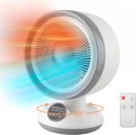 2 in 1 Heater Fan Combo, 1500W Transportable Area Heater with Adjustable T... - Image 2