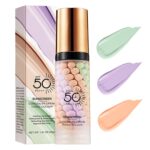 3 In 1Primer for Face Earlier than Make-up,Sunscreen Isolation Cream, SPF 50,... - Image 2