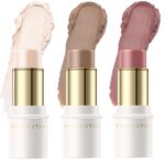3 Pcs Contour Stick Set,Cream Blush & Highlighter Bronzer Pen,Lengthy Las... - Image 2