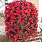 Synthetic Fake Hanging Flowers Vegetation for Winter Christmas Out of doors Ou... - Image 2