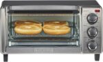 BLACK+DECKER TO1313SBD Toaster Oven, 15.47 Inch, Silver - Image 2