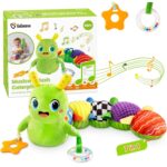 Child Toys 0-6 Months, Washable Child Musical Caterpillar Toys with 10 Ok... - Image 2
