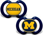BabyFanatic Pacifier 2-Pack - NCAA Michigan Wolverines - Formally Li... - Image 2