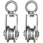 Cable Pulley Wheel for Rope with Ball Bearing, Easy No Noise, 360° S... - Image 2