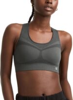 Champion Ladies's Sports activities Bra, Infinity Racerback, Reasonable Assist, Sea... - Image 2