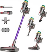 Cordless Vacuum Cleaner, 50KPA 600W 65Mins Additional-Massive Mud Cup Cordle... - Image 2