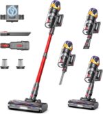 Cordless Vacuum Cleaner, Upgraded 55KPA 650W 70Mins Stick Vacuum with ... - Image 2