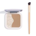 ELLESY Highlighter Contour Powder Make-up Package，Face Shimmer Highlighter ... - Image 2