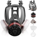 Full Face Fuel Masks-Reusable Respirator Masks Survival Nuclear and Chem... - Image 2