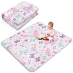 Funtery 43 x 43 Inch Boho Child Play Mat Moveable Crawling Washable Fol... - Image 2