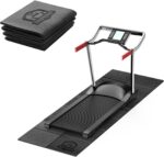 HAPBEAR Treadmill Mat – 68"x24"x1/5" Thick Non-Slip Foldable Train ... - Image 2