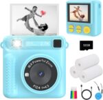 On the spot Print Digicam for Children, Children Cameras Ages 3-12, Digital Toy for... - Image 2